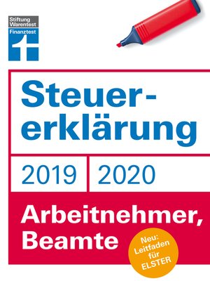 cover image of Steuererklärung 2019/2020--Arbeitnehmer, Beamte